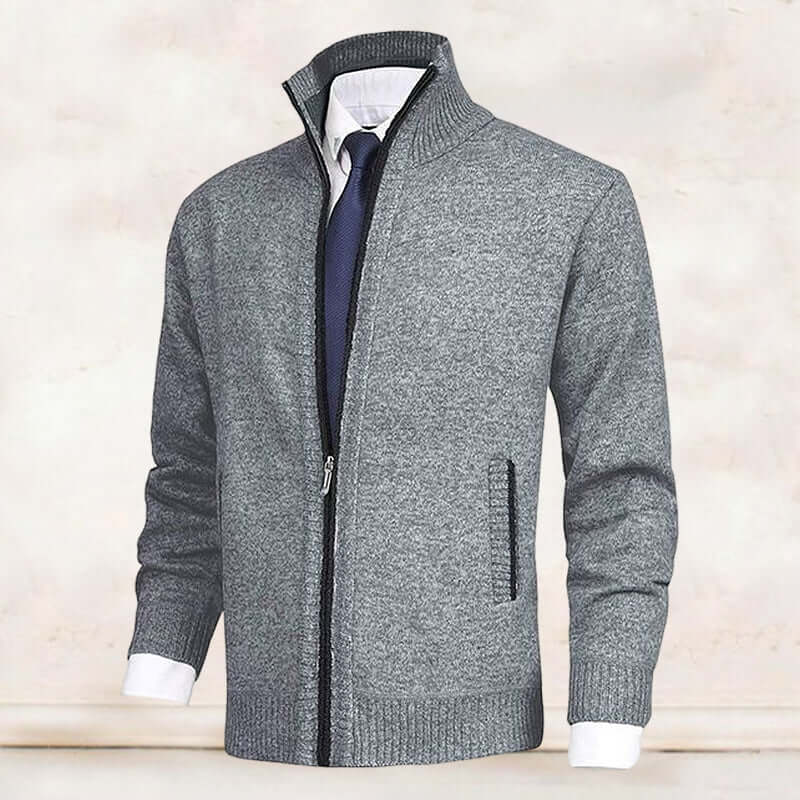 Herenvest Zachte Stof Elegante Kwaliteit voor alle Seizoenen