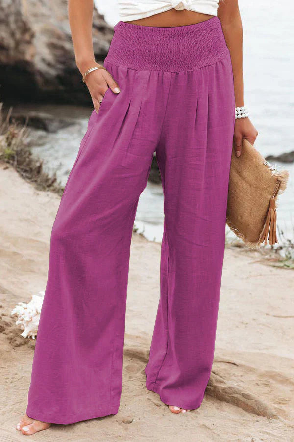 Vrouwen Broek van Katoen Comfortabele Zomerkleding - StudioMarella