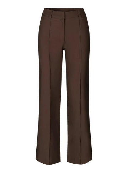Hoge Taille Broeken Zomerse Stijl Chic Comfortabel