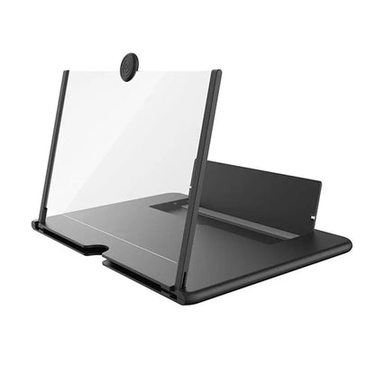 3D Telefoon Schermvergrootglas met Verstelbare Standaard | Handsfree Telefoonhouder voor Films en Video's | Draagbare Beeldschermvergroter voor Smartphones | Opvouwbaar Scherm Magnifier | Compatibel met Alle Telefoons