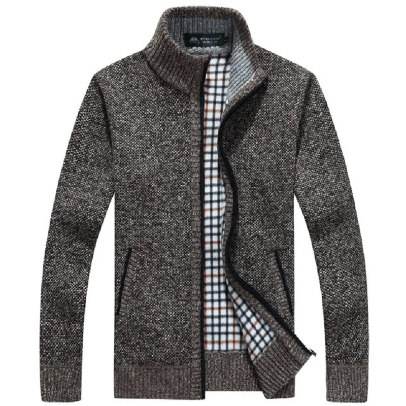 Dik Wintervest Met Rits en Kap Voor Heren en Dames
