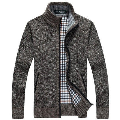Dik Wintervest Met Rits en Kap Voor Heren en Dames