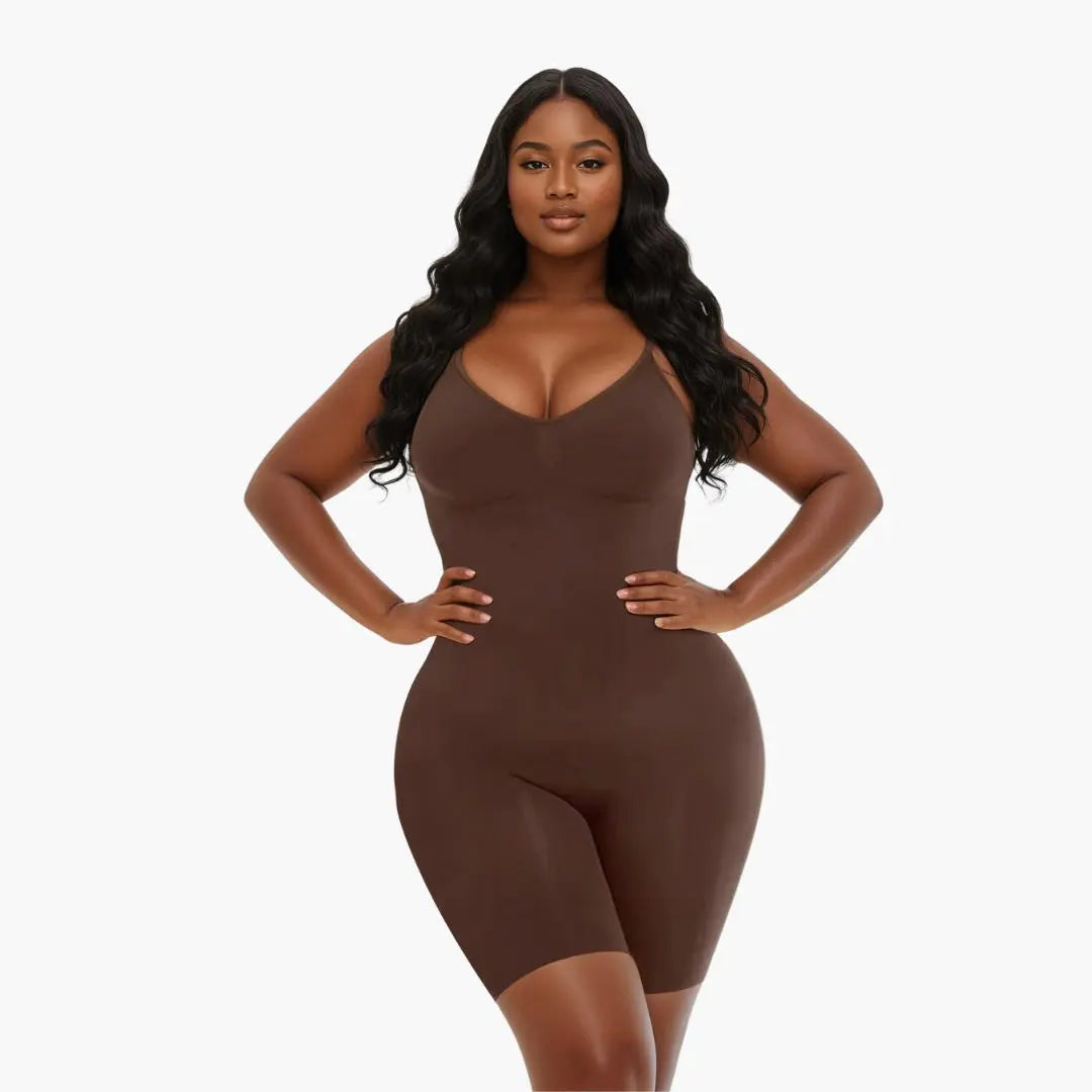 Linne Bodysuit Shapewear voor Vrouwelijke Lichaamsvervorming