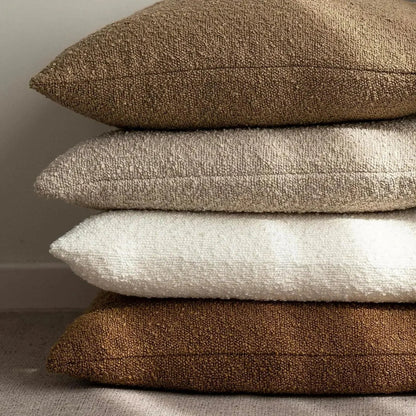 Kussenhoes Bouclé Luxe 45x45 Zacht Minimalistisch Design