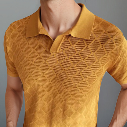 Heren Polo Wit Klassieke Stijl Casual Kleding