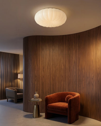 Plafondlamp Iris Scandinavisch Dimbaar Metaal & Acryl met Afstandsbediening voor Moderne Woonruimtes Slaapkamer Eetkamer Sfeerverlichting