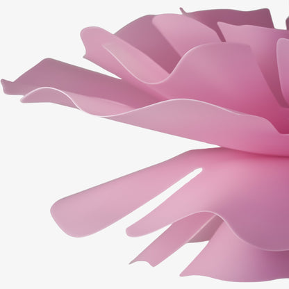Handgemaakte Acryl Hanglamp Lotus Bloem Wit Scandinavisch Design