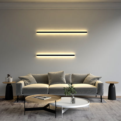 Minimalistische Lineaire Wandlamp Met Geïntegreerde LED Verlichting En Modern Design
