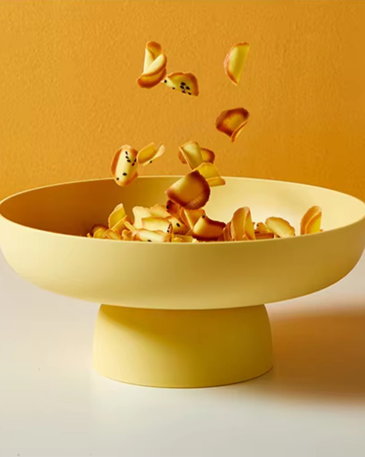 Vintage Serveerkom Retro Stijl Pastelkleuren Keramiek Grote Schaal Salade Ontbijt Scandinavisch Interieur Tafelaccessoire