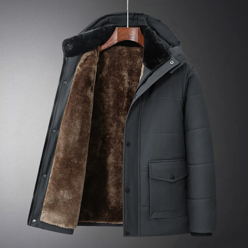 Heren Winterjas WaterdichtWarm met Fleece Voering - StudioMarella