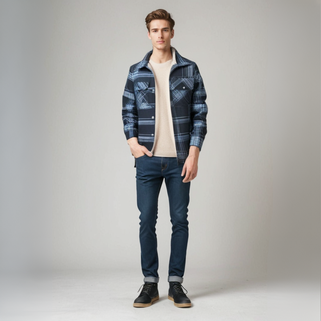 Elegante Mannen Overhemd Francesco - StudioMarella
