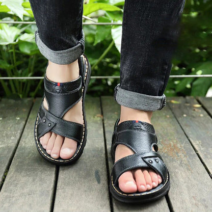 Mode Sandalen van Leer Charles