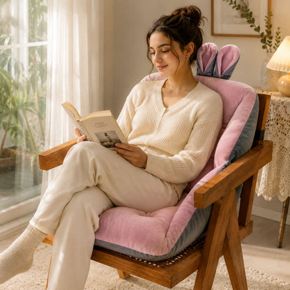 Ergonomisch Stuitkussen voor Pijnvrij Zitten – Memory Foam Zitondersteuning met Coccyx Relief