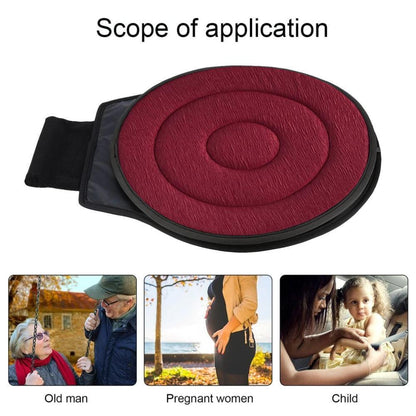 Draaibaar Zitkussen 360° Memory Foam Comfort Zwart Beige Koffie Rood Antislip voor Auto Kantoor Thuis Mobiliteitsondersteuning Ergonomische Zithulp