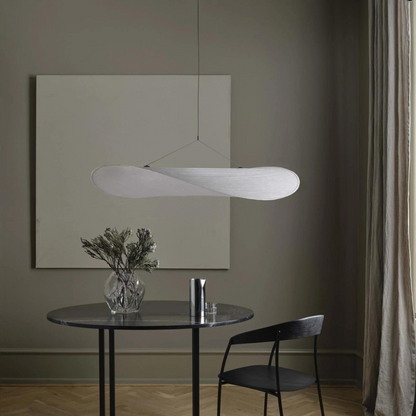 Hanglamp Japandi Handgeweven Zijde Wit Ø40 Ø60 Ø80 Slaapkamer Eetkamer