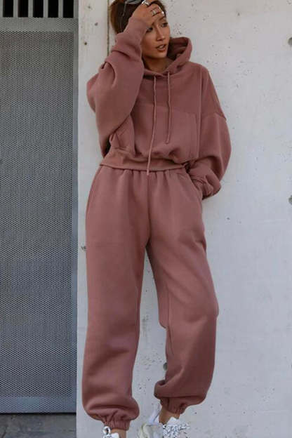 Plus Size Sportkleding Set Dames Comfortabel Sportoutfit