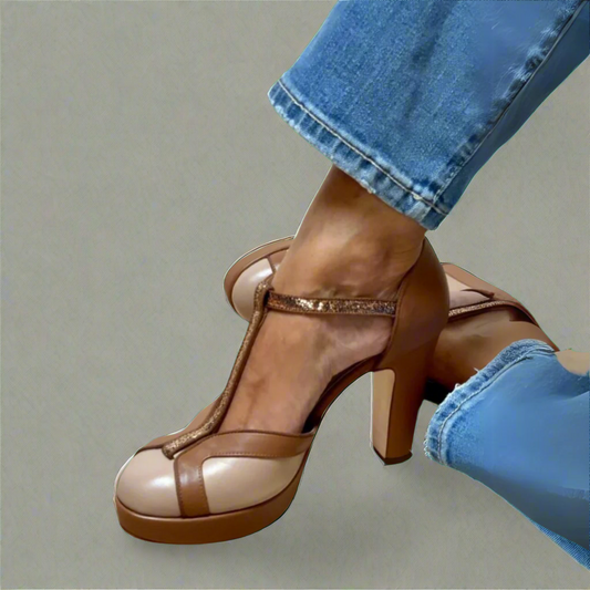 Dames Sandalen Klassiek Model Comfortabele Pasvorm - StudioMarella