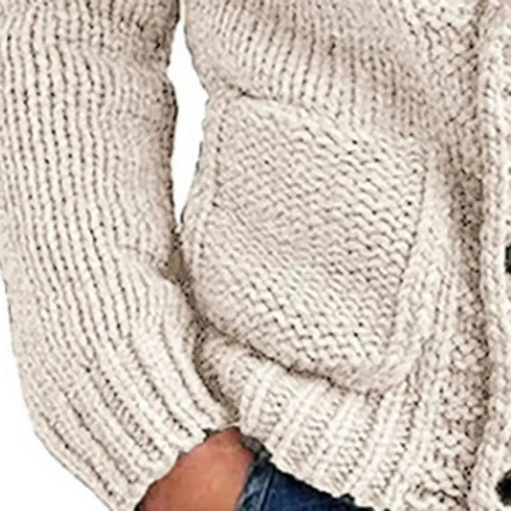 Mannen Vest Gebreid Klassiek Model met Knopen - StudioMarella