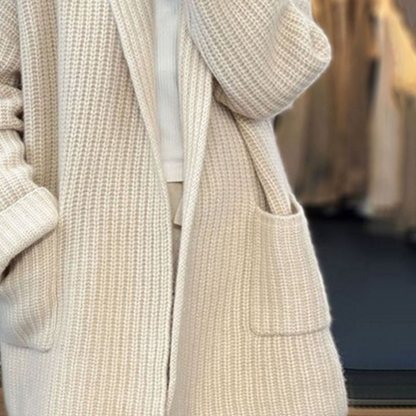 Mira Cardigan Gebruikte Merino Look