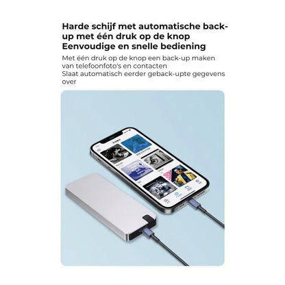 500GB USB Stick Externe Opslag Hoge Snelheid USB 3.0 Voor iPhone Android PC Mac Laptop Met Opvouwbaar Ontwerp En Compacte Draagbare Behuizing