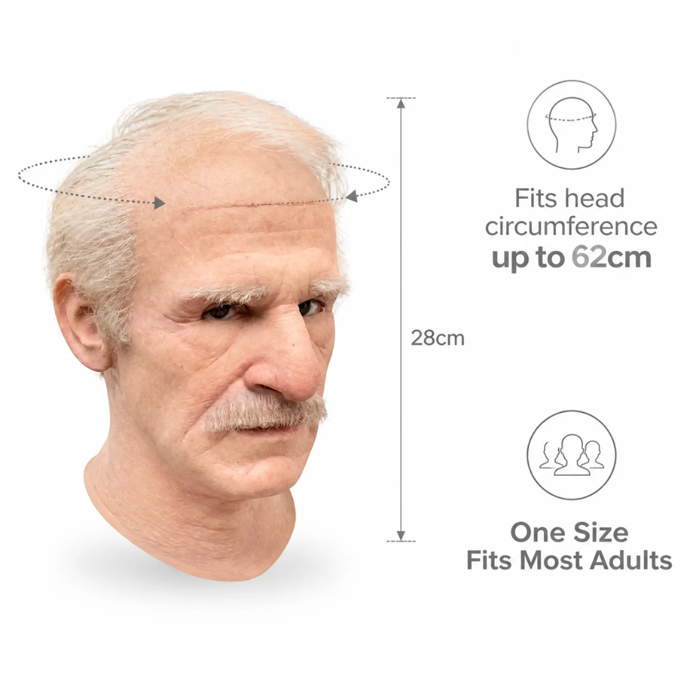 Realistisch Halloween Masker – Bewegende Kaak Latexmasker voor Volwassenen – Griezelig Karaktermasker voor Kostuum, Cosplay en Themafeesten
