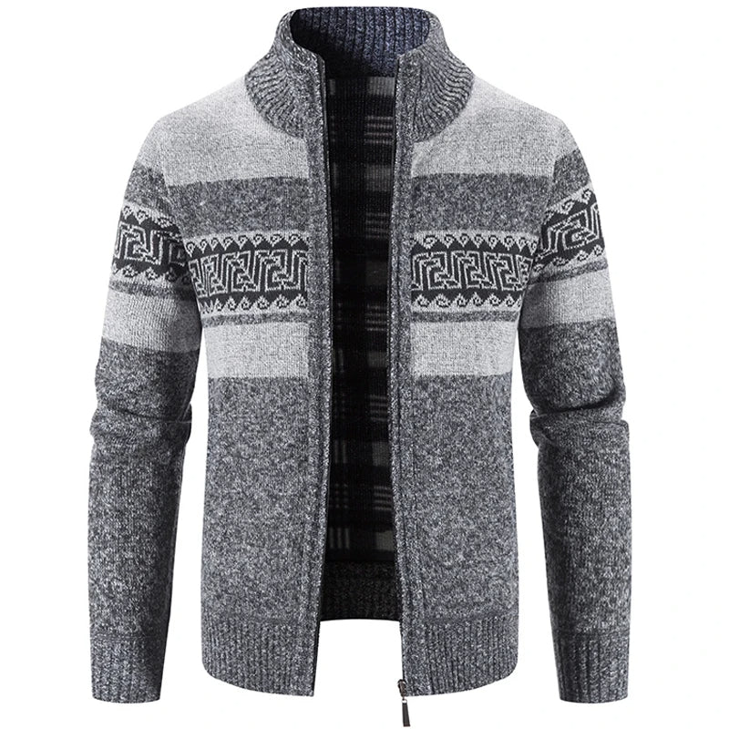 Gebreid Vest Heren Warme Wintertrui