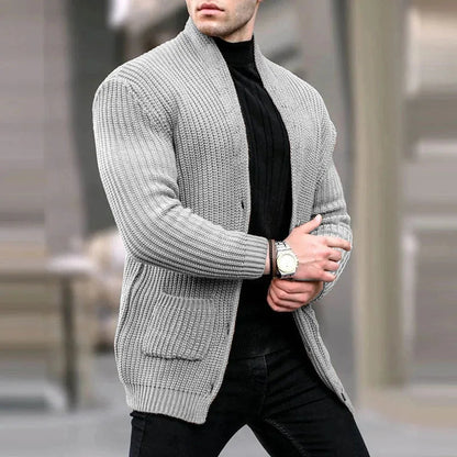 Gebreide Vest Heren Modern Streetwear Stijl