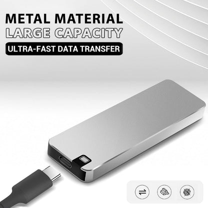 Externe SSD Schijf Draagbaar met Aluminium Behuizing Grijs Rood Blauw 1TB 2TB 4TB 8TB Snelle USB 3.2 Gegevensopslag Veilige Data Back-up Zakformaat Externe Harde Schijf Reisbestendig