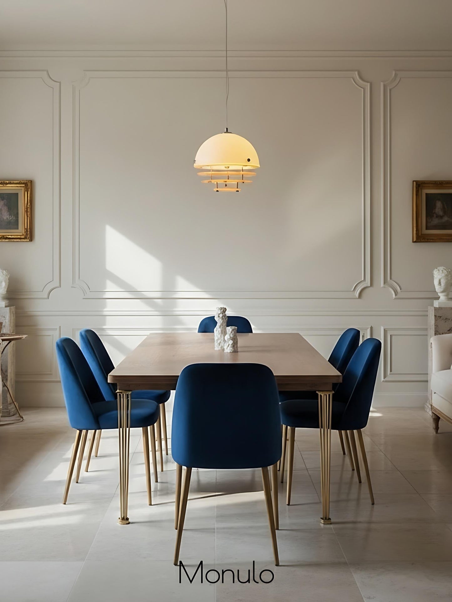 Stijlvolle Hanglamp Bauhaus Design Oranje-Wit Sfeerverlichting voor Moderne Interieurs
