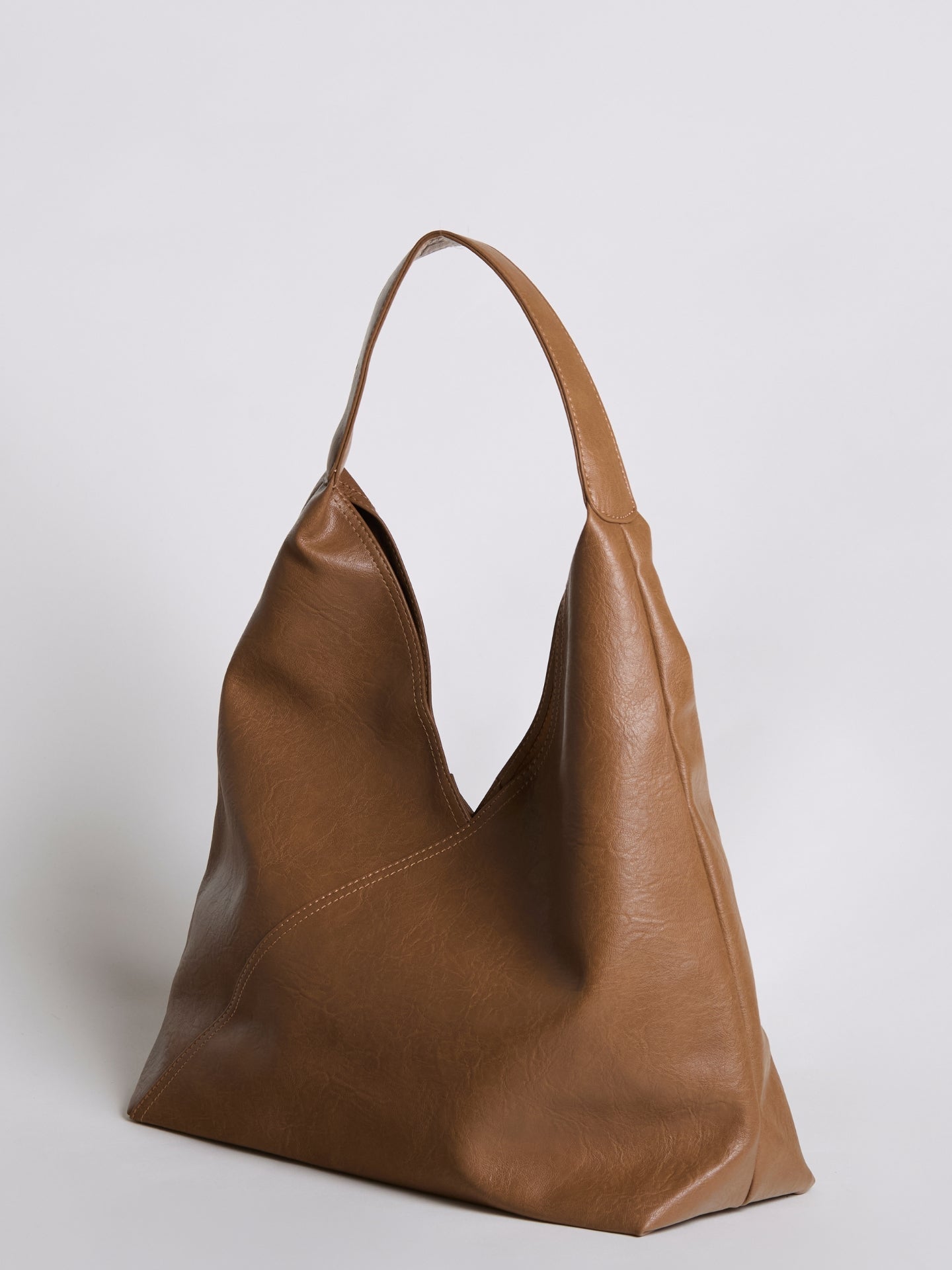 Vegan Schoudertas Elegant Duurzaam Leren Look