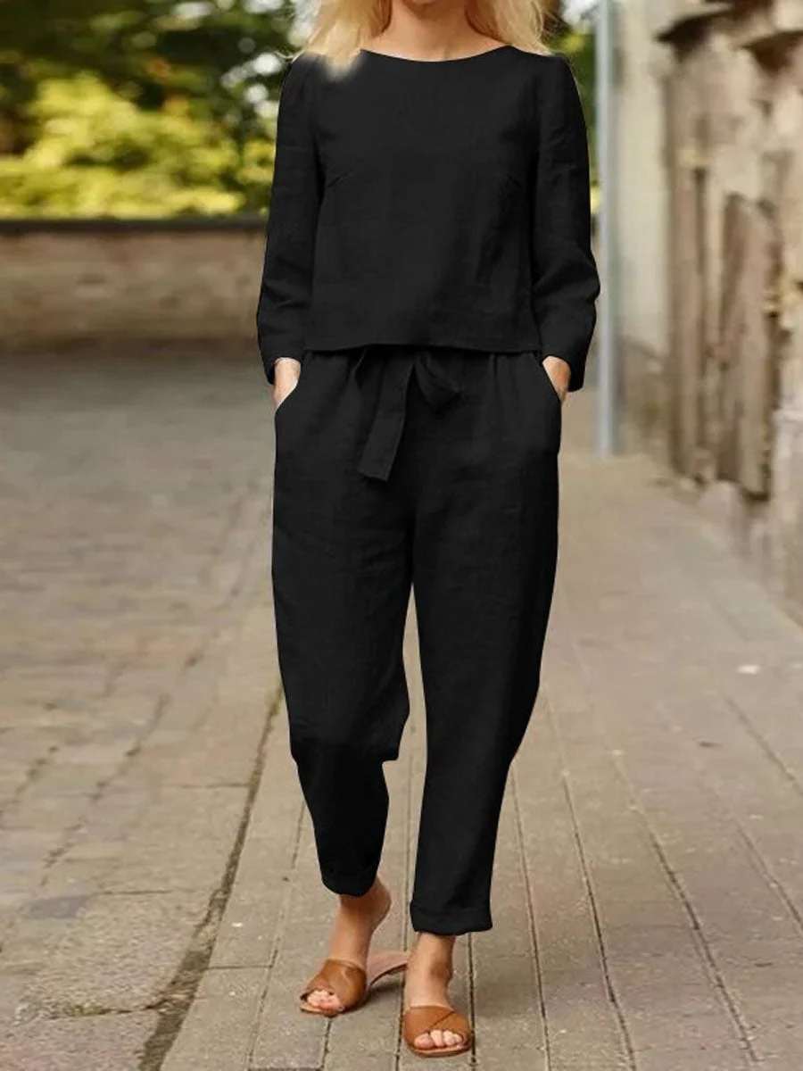 Dames Kleding Set Casual Stijlvolle Outfit