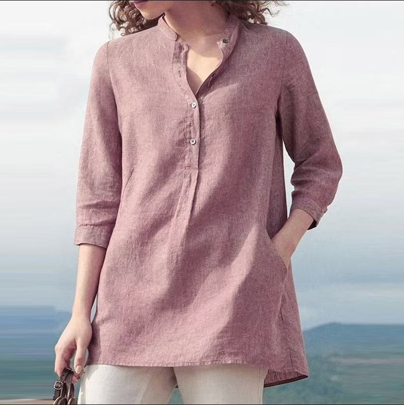 Elegante Blouse met Klassieke Stijl