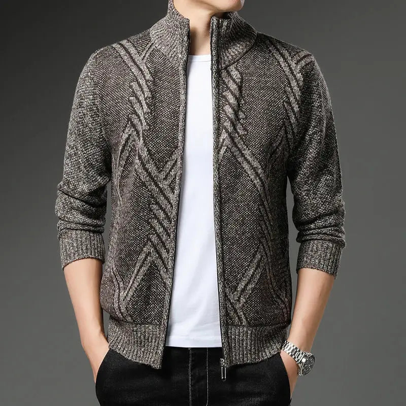 Mannen Vest Gestreept Trendy Casual Design