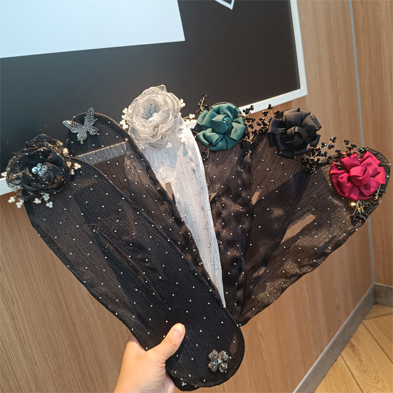 Haarknot Styling Set 7-delig in Satijn met Flexibele Draadkern voor Elegante Kapsels Zonder Hitte