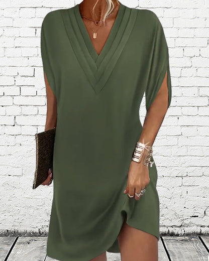 Affascinante | Abito Estivo Donna V-Neck Leggero e Traspirante 5