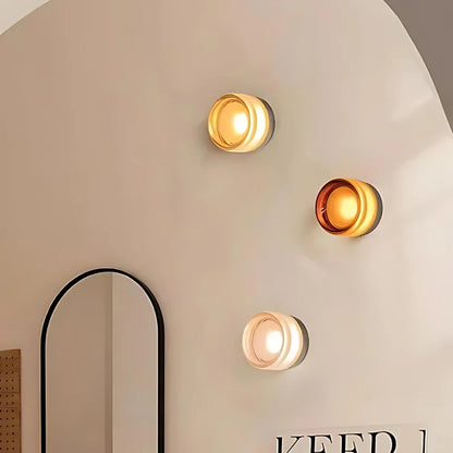 Wandlamp Met Sensor LED Dimpled Acryl Modern Nachtlamp 13,5cm