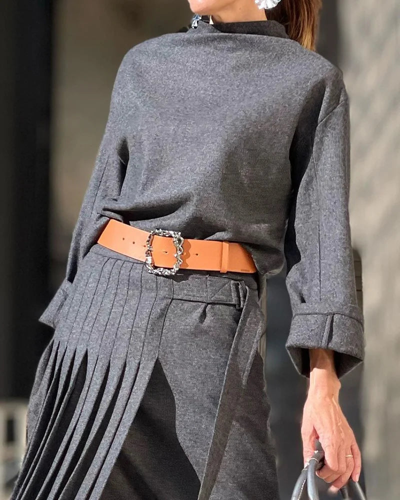 Vrouwelijke Tweedelige Set Eudora Kleding → Vrouwelijke Tweedelige Zomer Outfit Set