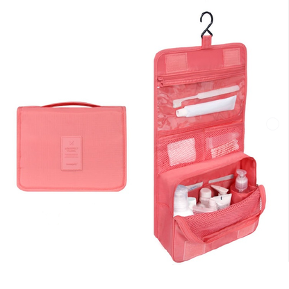 Toilettas met Ophangsysteem en Waterdichte Buitenkant Perfecte Organizer voor Verzorgingsproducten op Reis