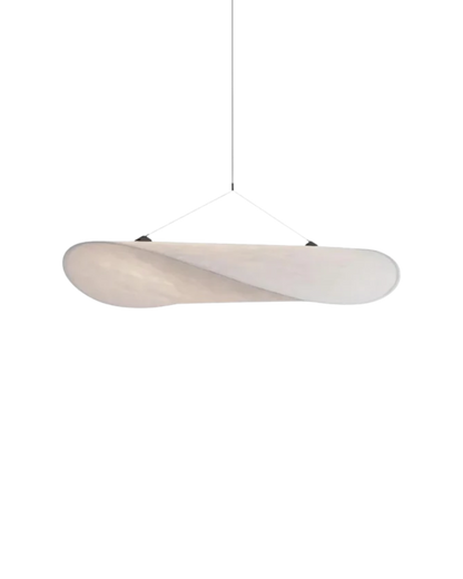 Sansoti - Japandi Hanglamp Wit voor Slaapkamer en Woonkamer – Moderne Sfeerverlichting E27