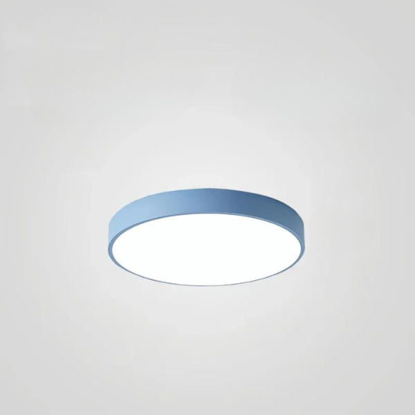 Kleurrijke Plafondlamp Rond LED Ultradun Design voor Woonkamer Slaapkamer Studeerkamer Gang Modern Interieur Verlichting Scandinavisch