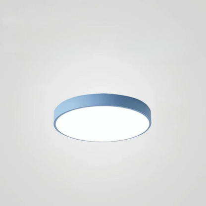Kleurrijke Plafondlamp Rond LED Ultradun Design voor Woonkamer Slaapkamer Studeerkamer Gang Modern Interieur Verlichting Scandinavisch