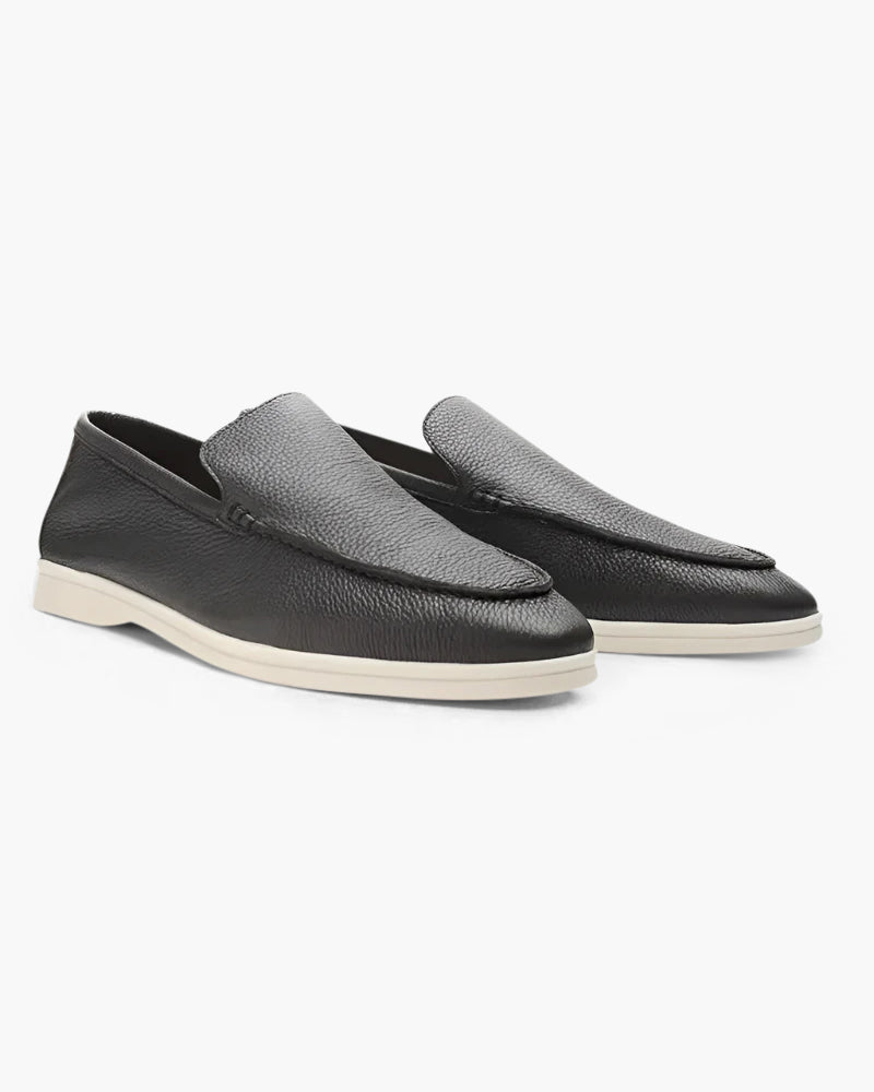 Lederen Loafer Heren Cowhide Vintage Look