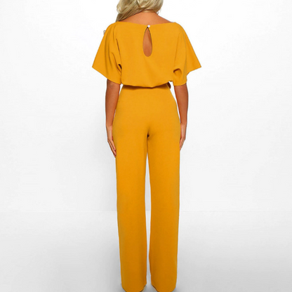 Zwarte Jumpsuit Vrouw Elegante Avondkleding Katoen Jurk
