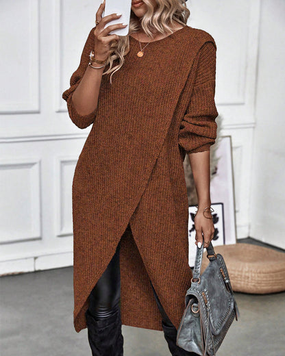 Dames Jurk Mode Maglia Stijl