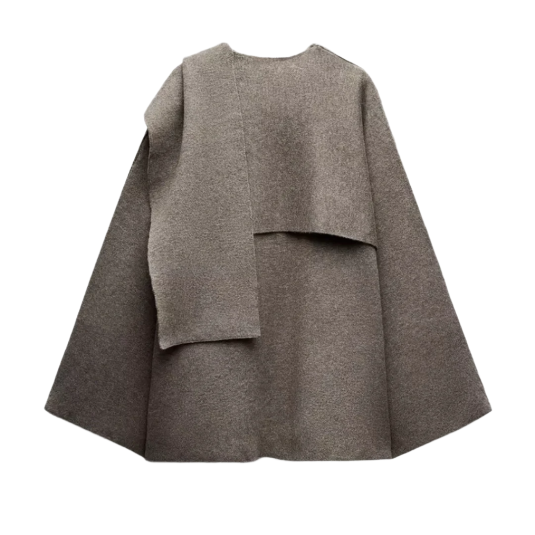 Mantel met Kap Virale Stijl Aurelia