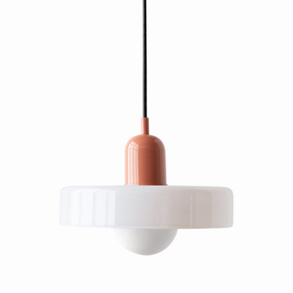 Verstelbare Glazen Hanglamp met Bauhaus-Design – Eetkamer en Woonkamer Verlichting