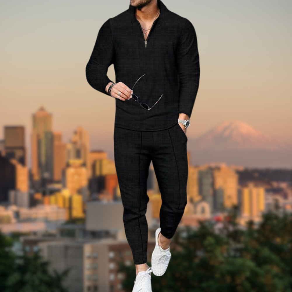 Mannen Kledingset Casual Stijl