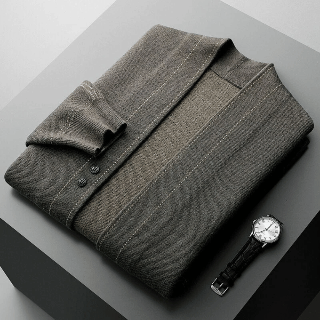 Luca Cardigan van Wol met Capuchon