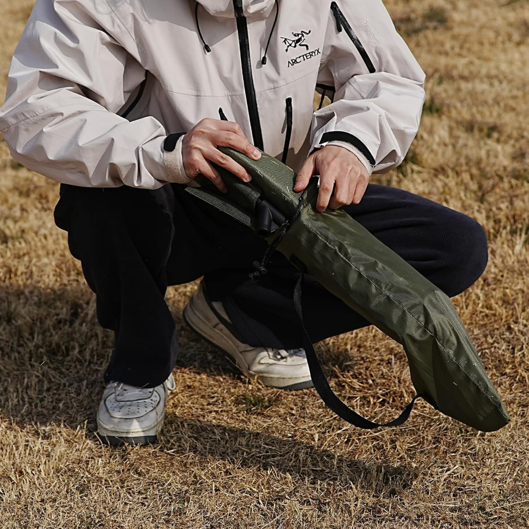 Opvouwbare Campingstoel – Ultralicht & Compact met Ergonomische Steun voor Trekking en Outdoor