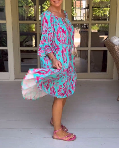 Modeme Jurk met Leuke Print